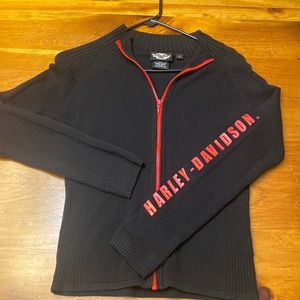 Harley Davidson perfect zip up cardigan